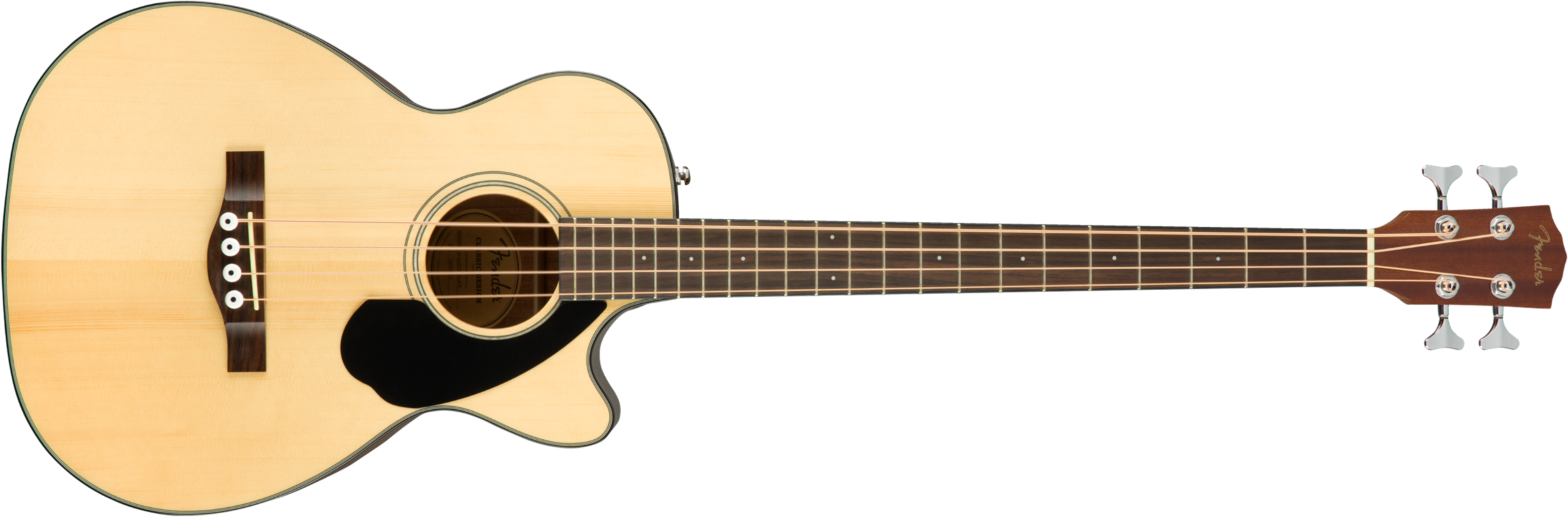Fender Cb-60sce Classic Design Concert Cw Epicea Acajou - Natural - Akoestische bas - Main picture