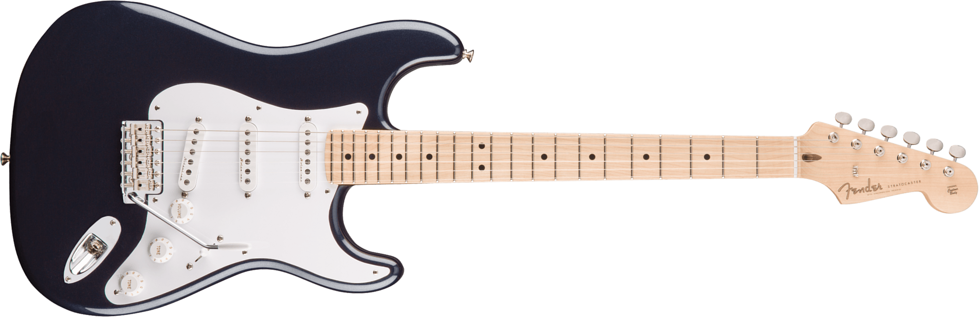 Fender Custom Shop Strat Eric Clapton Signature 3s Trem Mn - Nos Midnight Blue - Elektrische gitaar in Strat vorm - Main picture