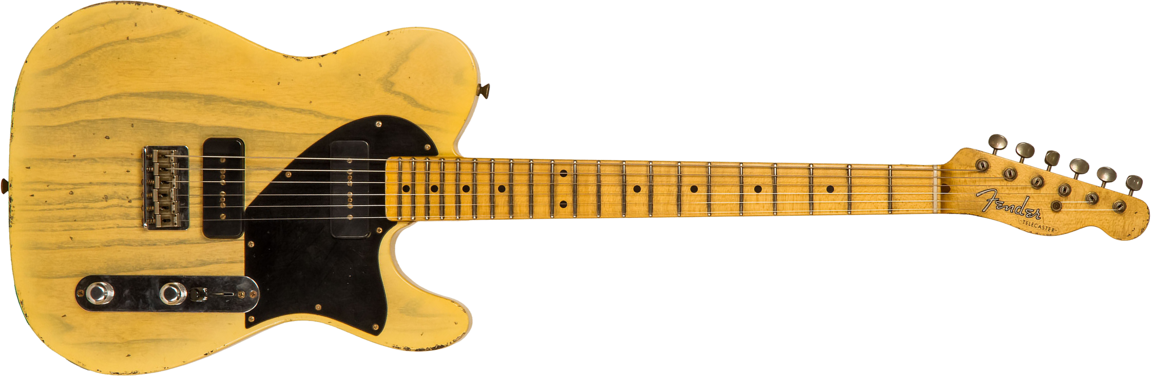 Fender Custom Shop Tele 1950 Masterbuilt J.smith Mn #r111000 - Relic Nocaster Blonde - Televorm elektrische gitaar - Main picture