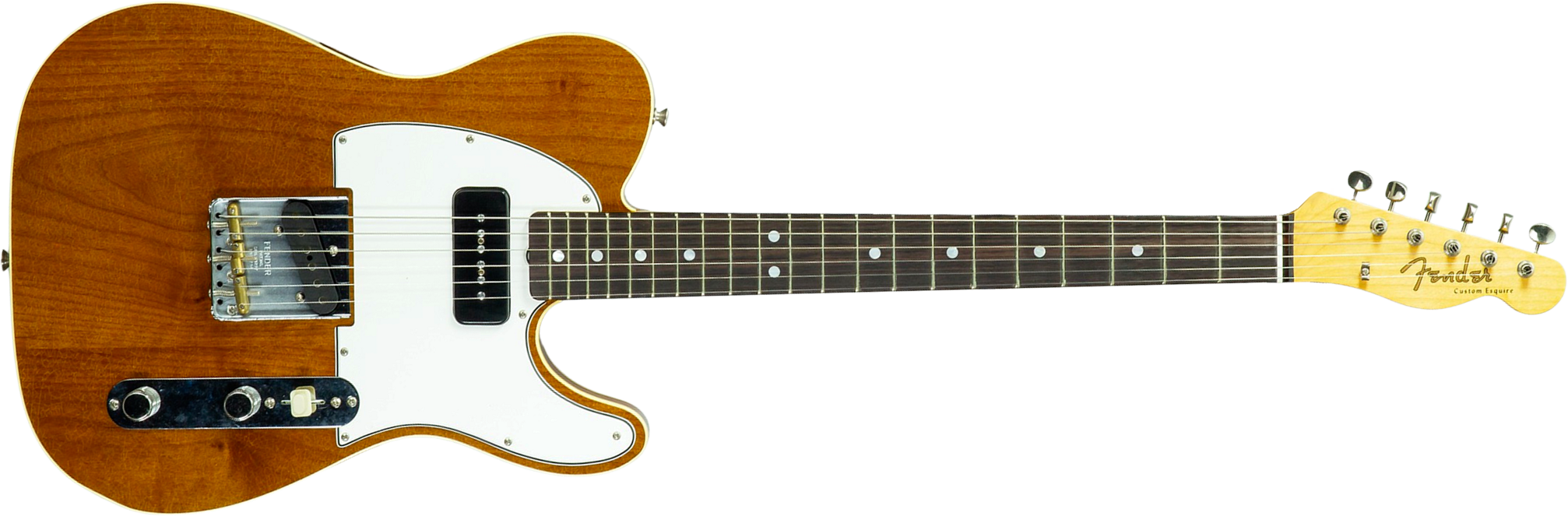 Fender Custom Shop Tele / Double Esquire Custom 2s Ht Rw #cz590971 - Closet Classic Aged Natural - Televorm elektrische gitaar - Main picture