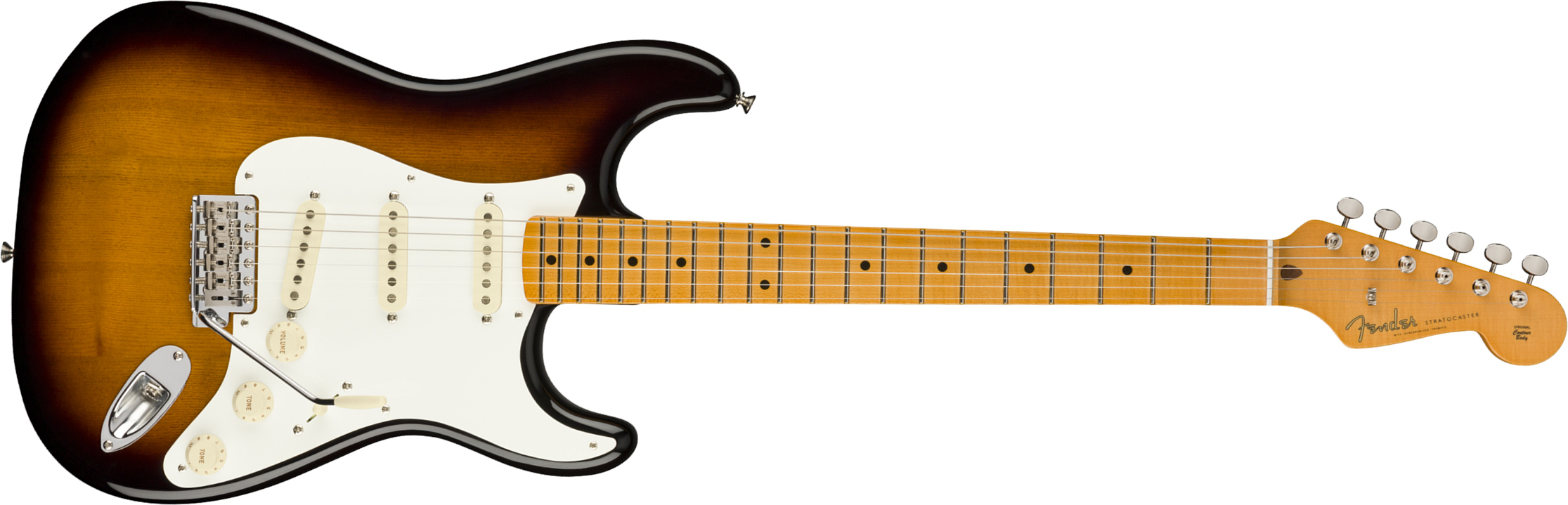 Fender Eric Johnson Strat 1954 Virginia Stories Collection Usa Signature Mn - 2-color Sunburst - Elektrische gitaar in Str-vorm - Main picture