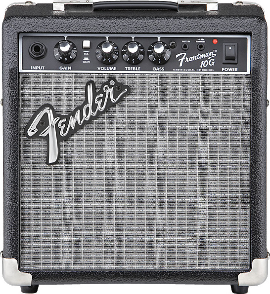 Fender Frontman 10g 10w 1x6 Black - Combo voor elektrische gitaar - Main picture