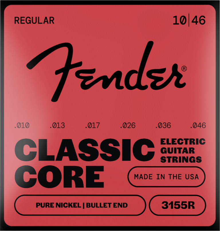 Fender Guit. Elec. 6c Nckl 3155r 10-46 Bullet - Elektrische gitaarsnaren - Main picture