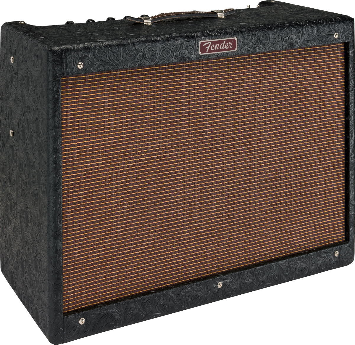 Fender Hot Rod Deluxe 30th Anniversary 40w 1x12 Celestion Creamback 6l6  Black Western - Combo voor elektrische gitaar - Main picture