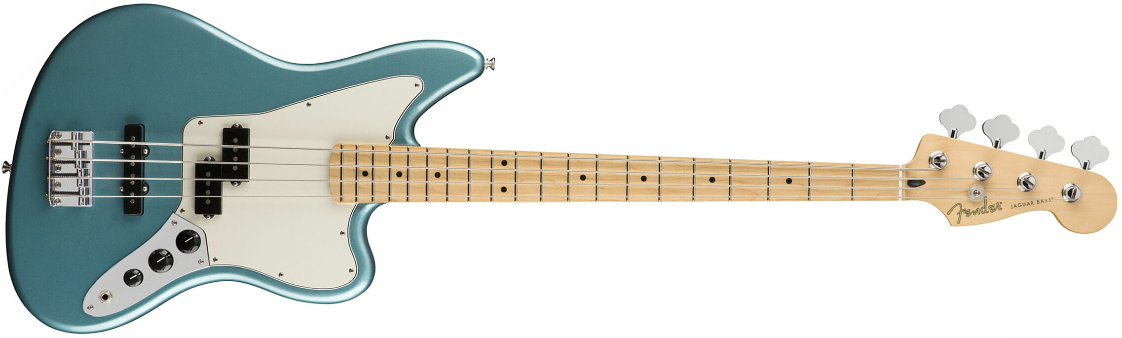 Fender Jaguar Bass Player Mex Mn - Tidepool - Solid body elektrische bas - Main picture
