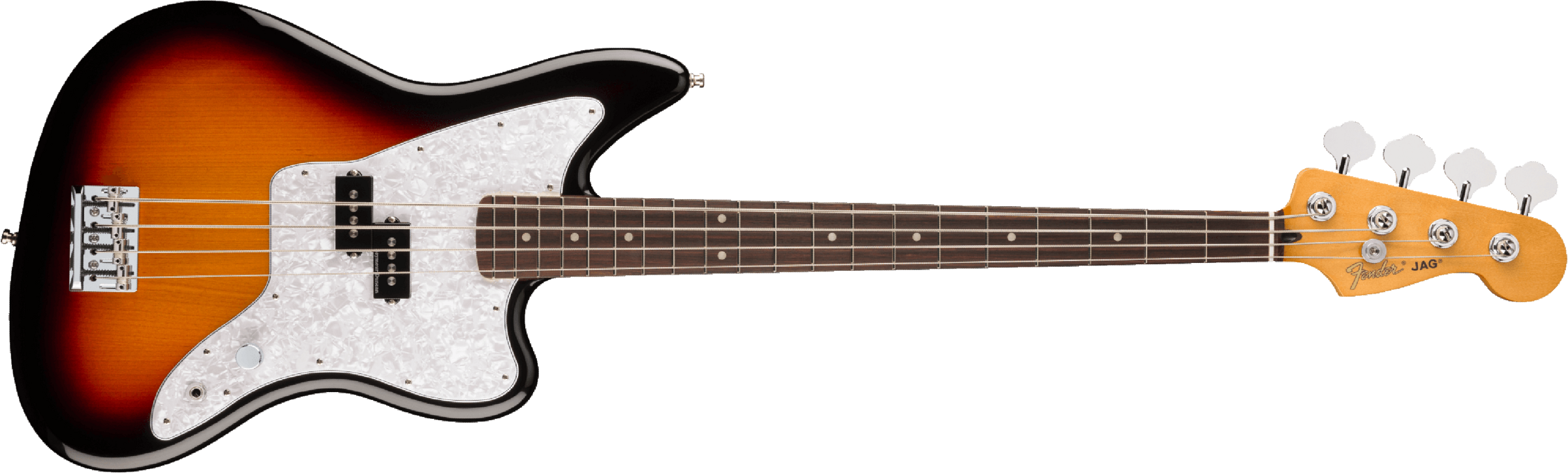 Fender Jaguar Mark Hoppus Signature Limited Edition - 3-color Sunburst - Solid body elektrische bas - Main picture