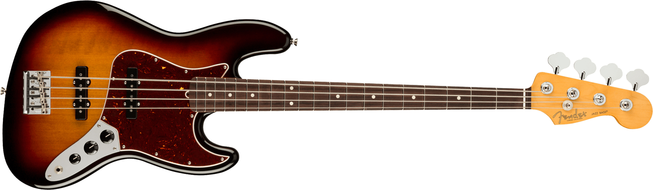 Fender Jazz Bass American Professional Ii Usa Rw - 3-color Sunburst - Solid body elektrische bas - Main picture
