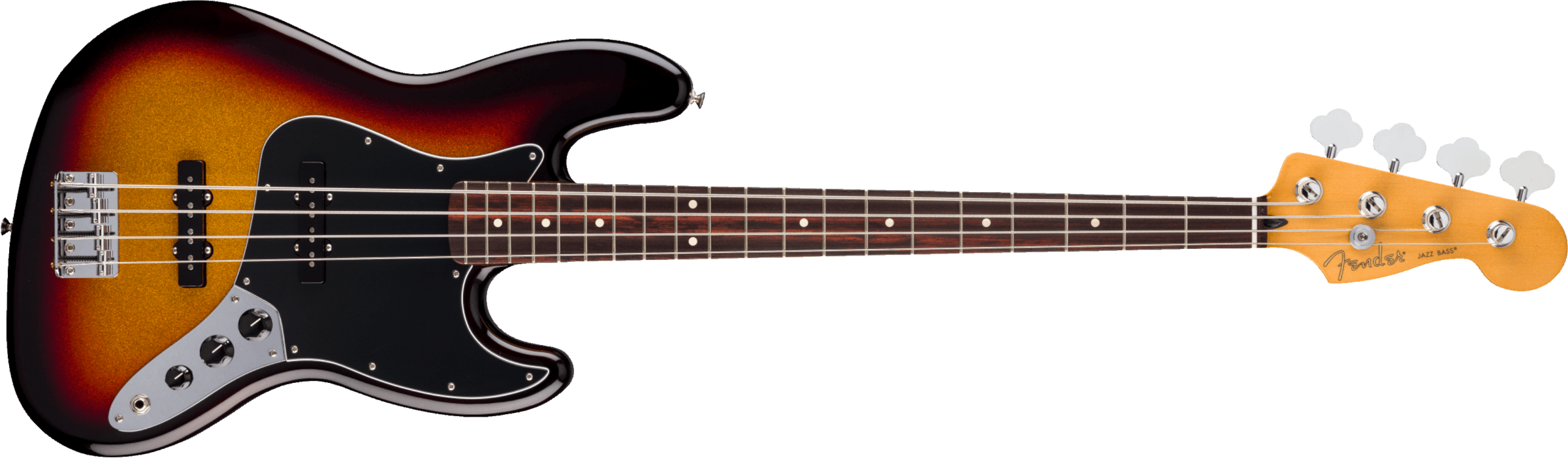 Fender Jazz Bass Player Ii Limited Edition Rw - Sparkle 3-color Sunburst - Solid body elektrische bas - Main picture