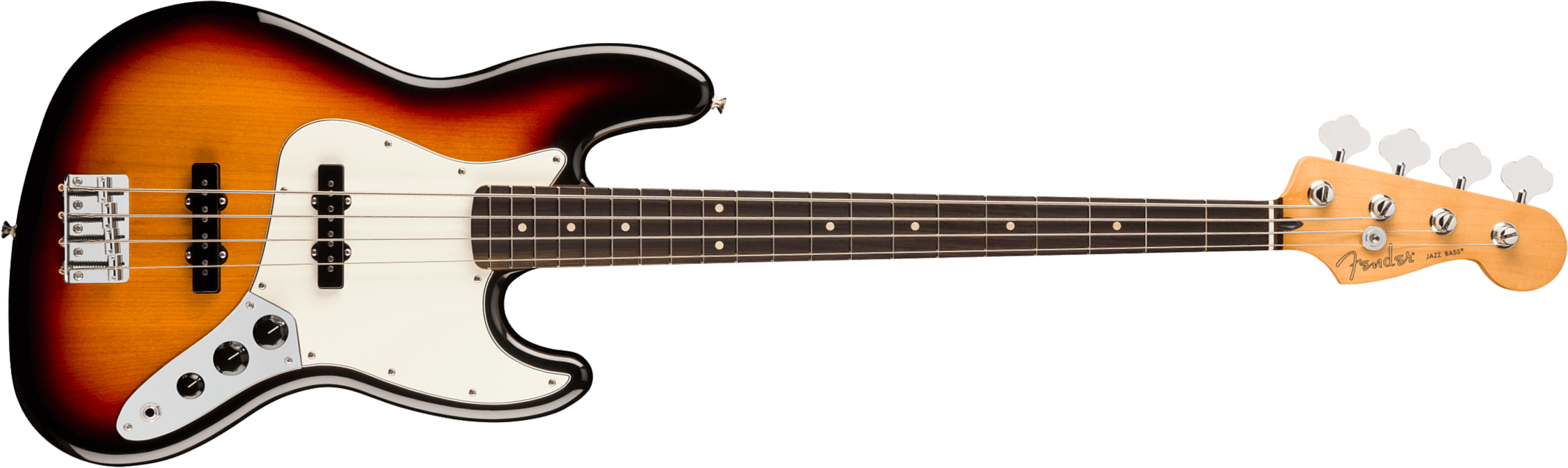 Fender Jazz Bass Player Ii Mex Rw - 3-color Sunburst - Solid body elektrische bas - Main picture