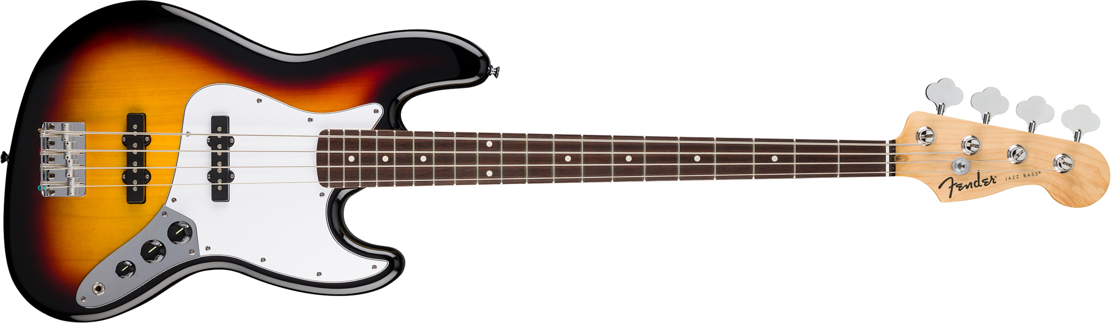 Fender Jazz Bass Standard Mex Lau - 3-color Sunburst - Solid body elektrische bas - Main picture