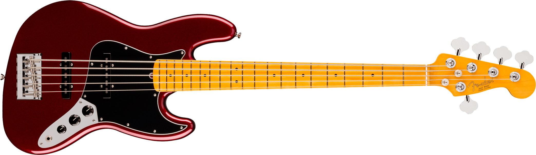 Fender Jazz Bass V American Pro. Usa 5c Mn - Oxblood - Solid body elektrische bas - Main picture