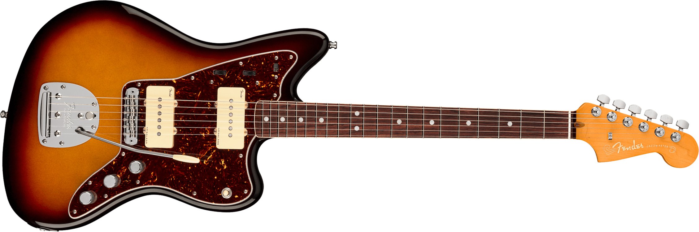 Fender Jazzmaster American Ultra 2019 Usa Rw - Ultraburst - Retro-rock elektrische gitaar - Main picture