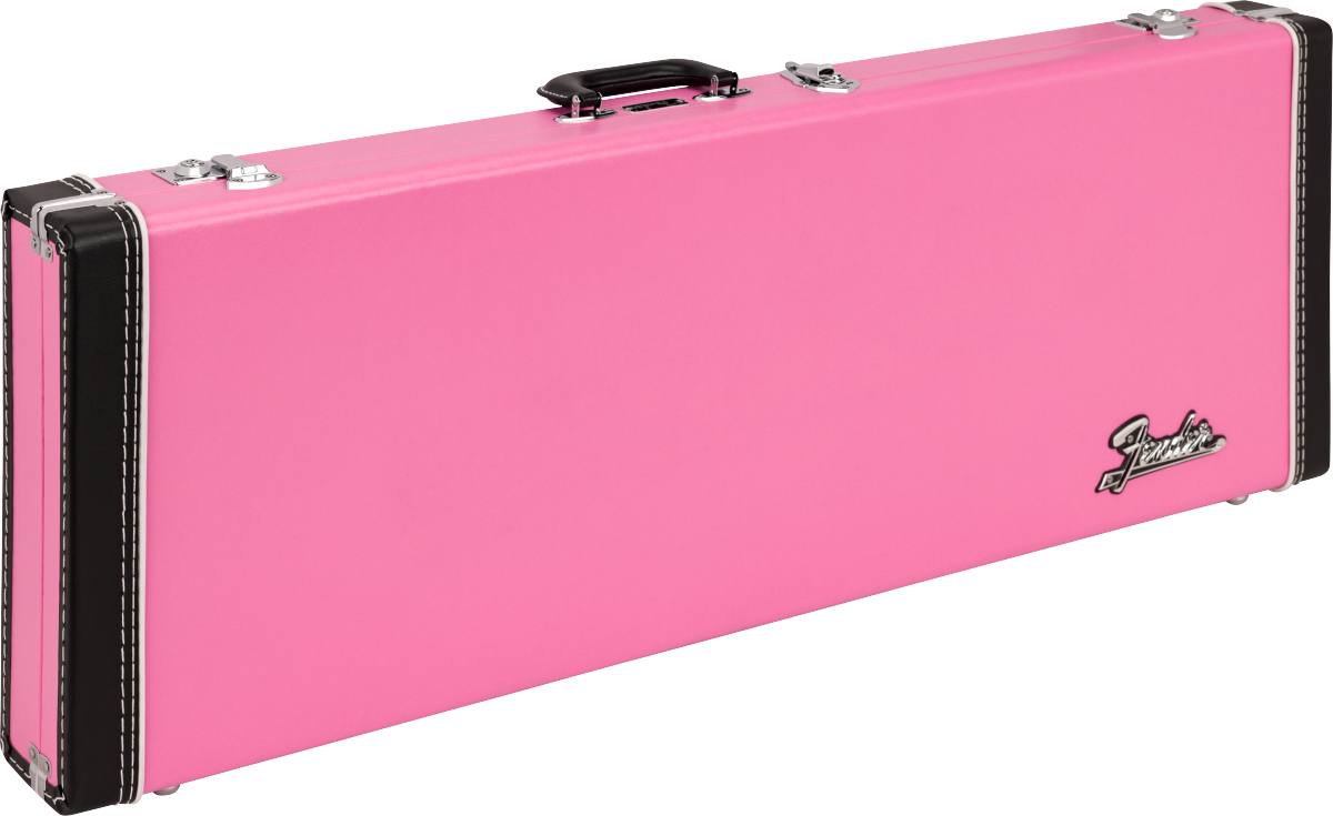 Fender Joe Strummer Strat/tele Electric Guitar Case Pink Leopard - Elektrische gitaarkoffer - Main picture