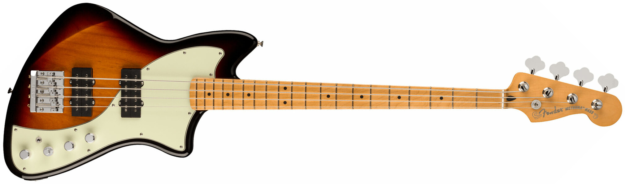 Fender Meteora Bass Active Player Plus Mex Mn - 3-color Sunburst - Solid body elektrische bas - Main picture