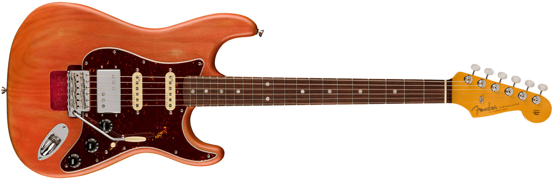 Fender Michael Landau Strat Coma Stories Usa Signature Hss Trem Rw - Coma Red - Elektrische gitaar in Str-vorm - Main picture