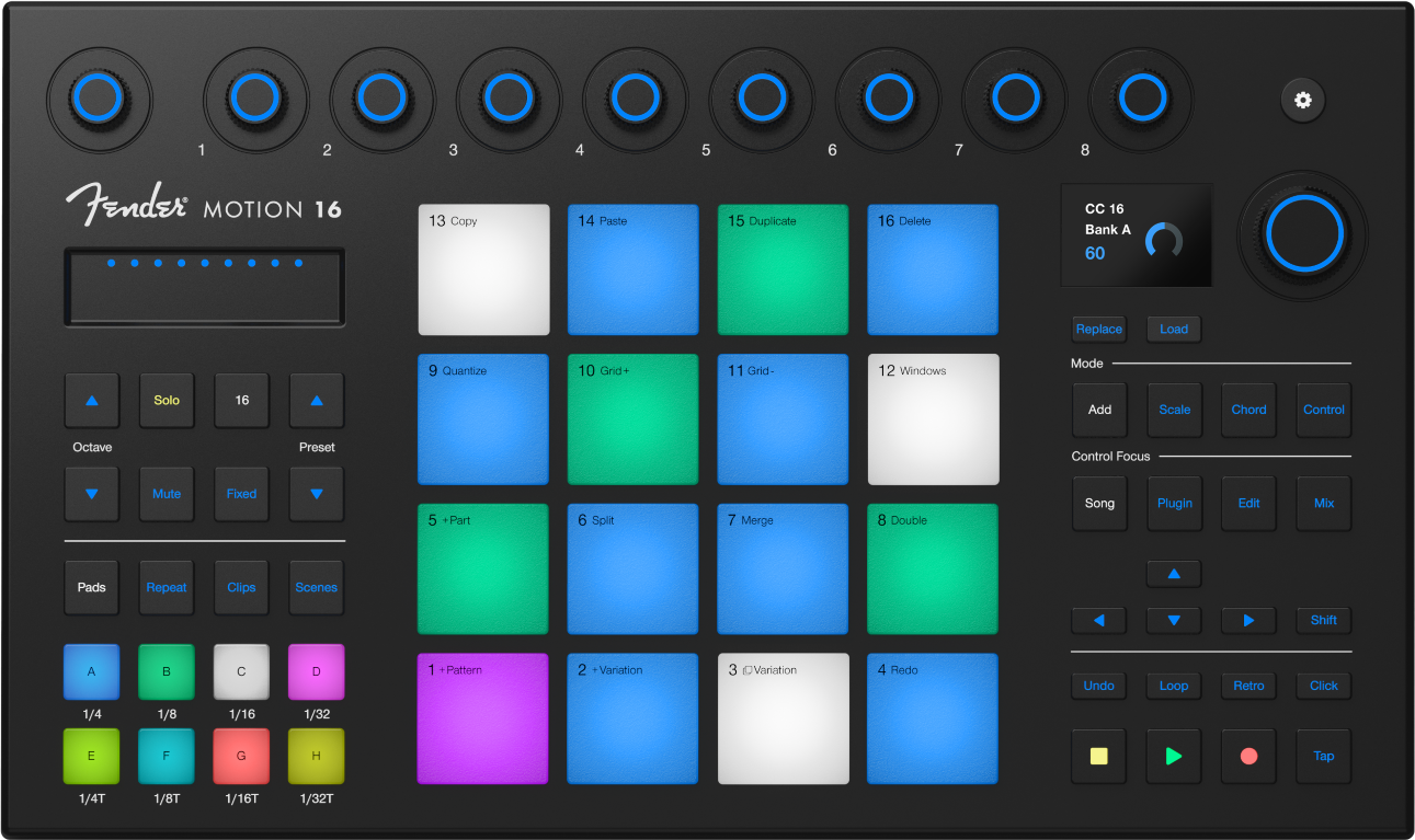 Fender Motion 16 - Sampler - Main picture