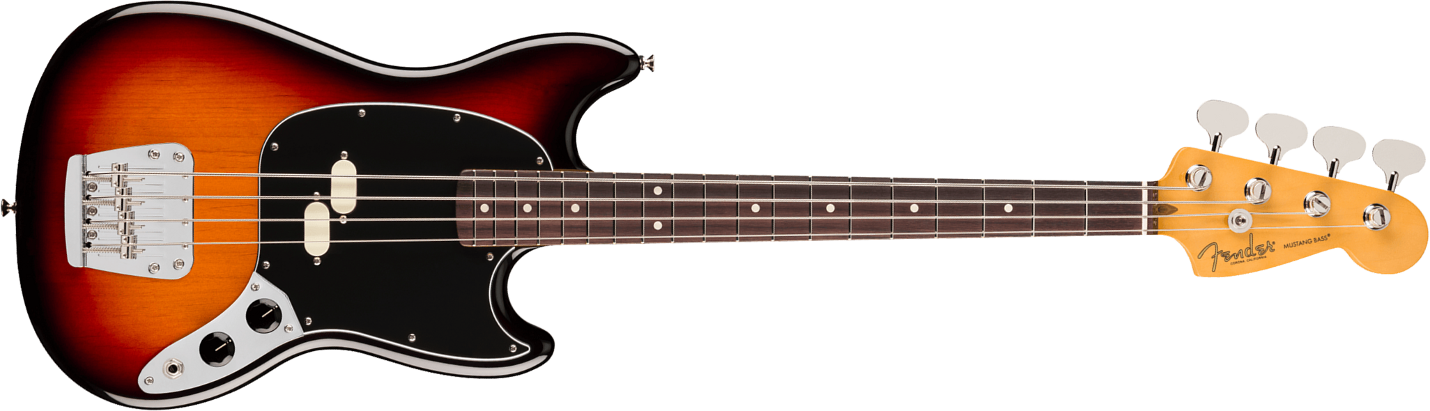 Fender Mustang Bass Classic American Pro Usa Shsc Rw - 3-color Sunburst - Solid body elektrische bas - Main picture
