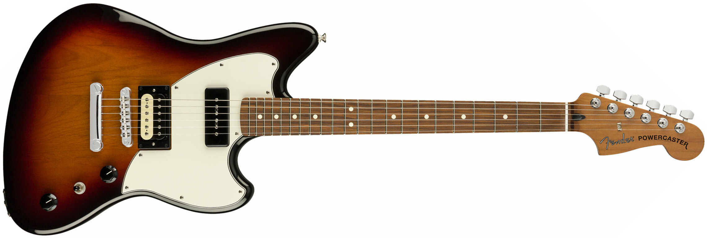 Fender Powercaster Alternate Reality Ltd Hp90 Ht Pf - 3-color Sunburst - Retro-rock elektrische gitaar - Main picture