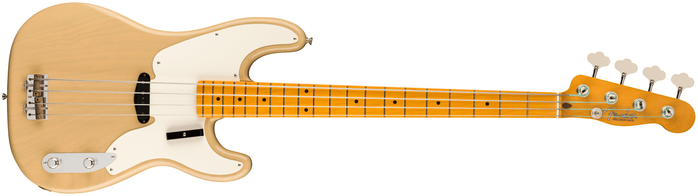 Fender Precision Bass 1954 American Vintage Ii Usa Mn - Vintage Blonde - Solid body elektrische bas - Main picture
