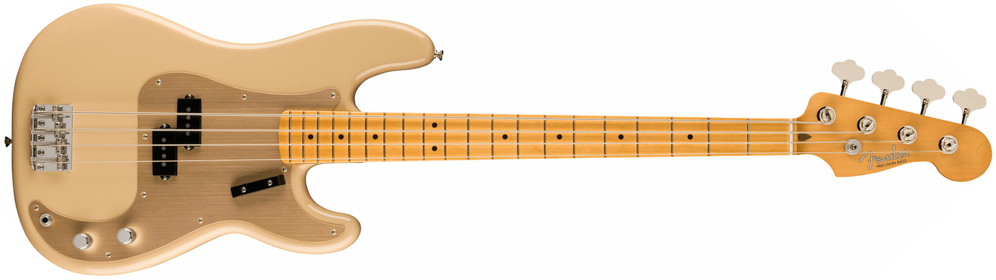 Fender Precision Bass 50s Vintera Ii Mex Mn - Desert Sand - Solid body elektrische bas - Main picture