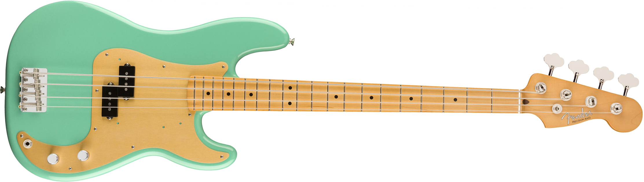 Fender Precision Bass 50s Vintera Vintage Mex Mn - Seafoam Green - Solid body elektrische bas - Main picture