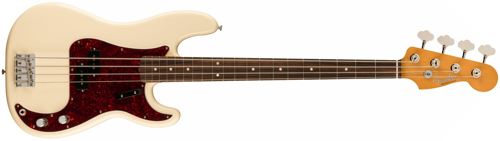 Fender Precision Bass 60s Vintera Ii Mex Rw - Olympic White - Solid body elektrische bas - Main picture