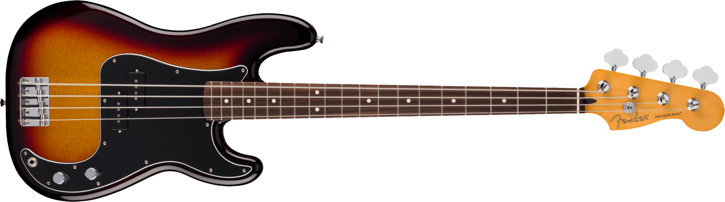 Fender Precision Bass Player Ii Limited Edition Rw - Sparkle 3-color Sunburst - Solid body elektrische bas - Main picture