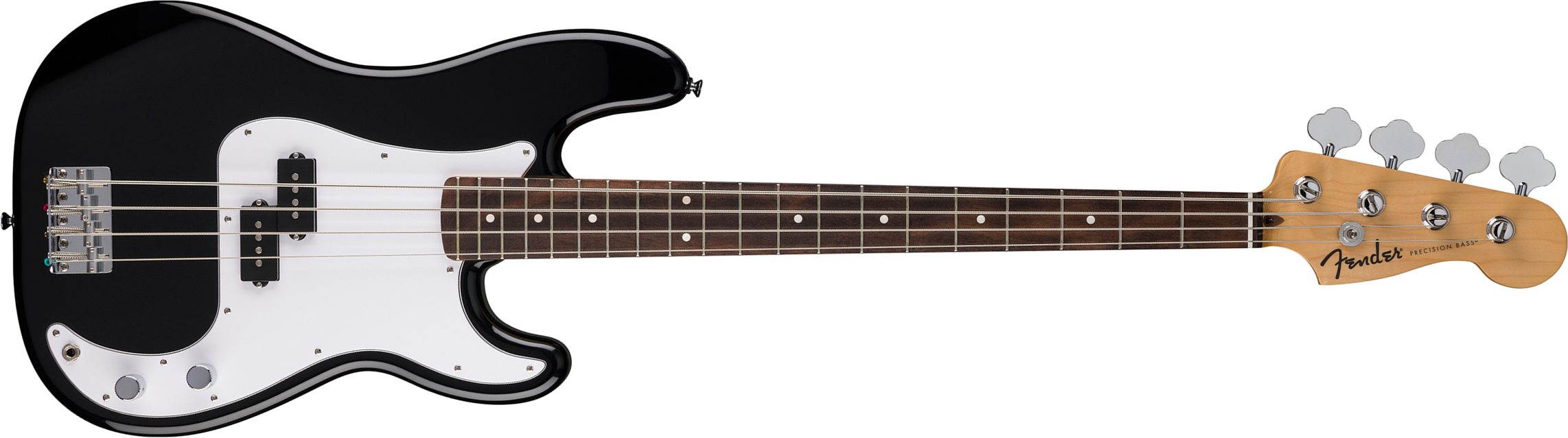 Fender Precision Bass Standard Mex Lau - Black - Solid body elektrische bas - Main picture