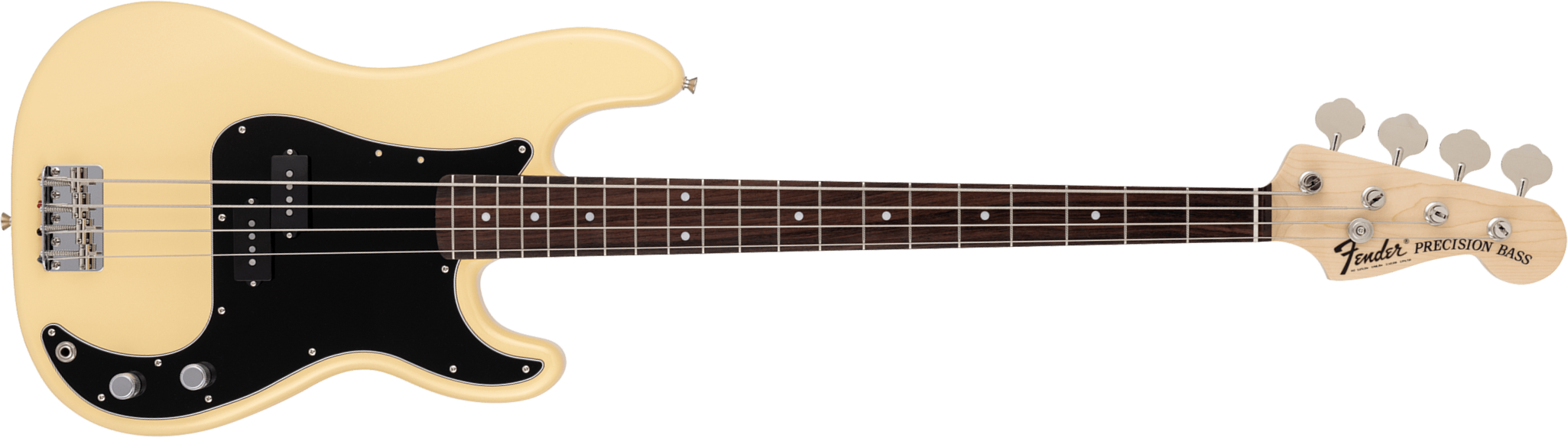 Fender Precision Bass Traditional 70s Jap 2s Trem Rw - Vintage White - Solid body elektrische bas - Main picture