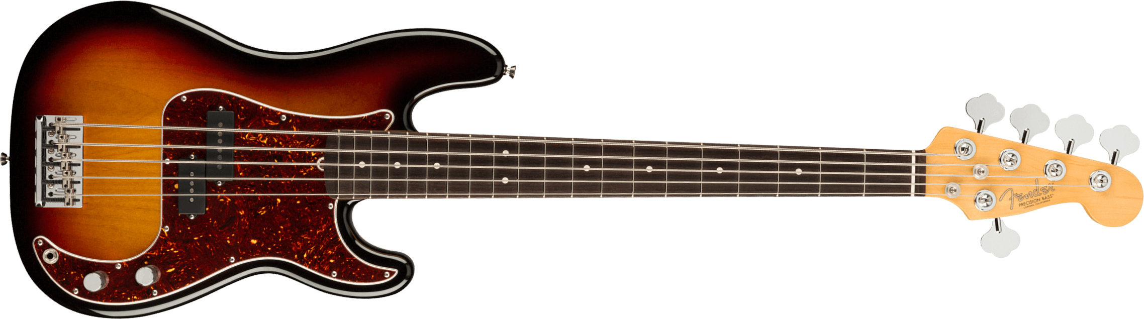 Fender Precision Bass V American Professional Ii Usa 5-cordes Rw - 3-color Sunburst - Solid body elektrische bas - Main picture