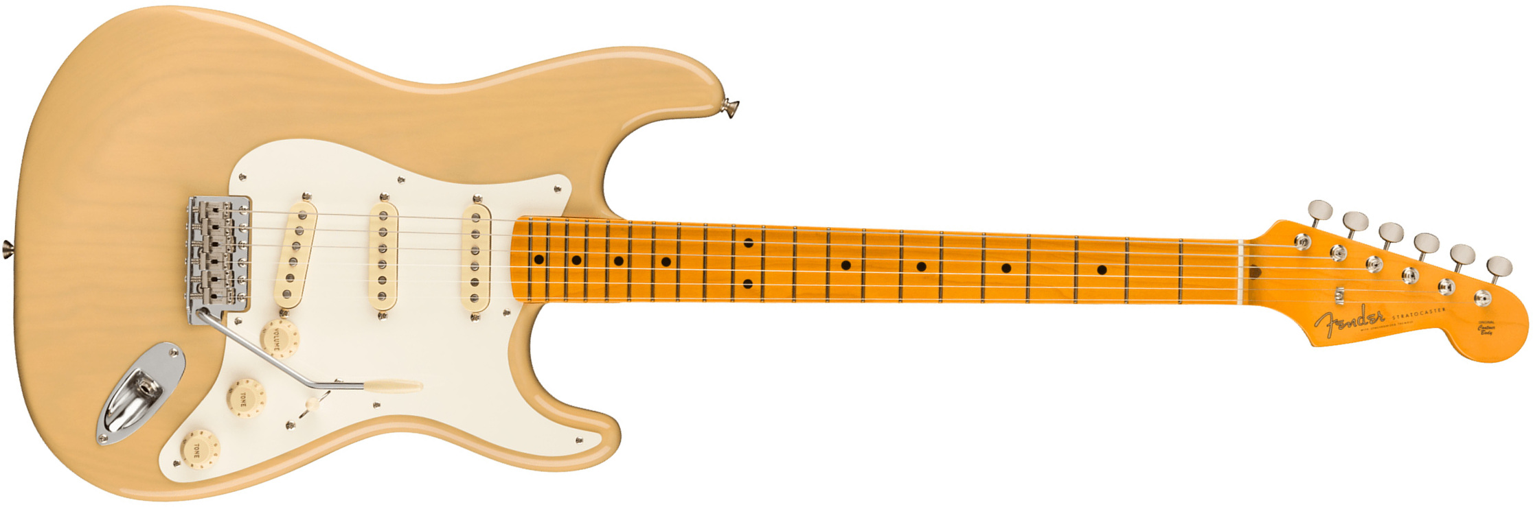Fender Strat 1957 American Vintage Ii Usa 3s Trem Mn - Vintage Blonde - Elektrische gitaar in Str-vorm - Main picture