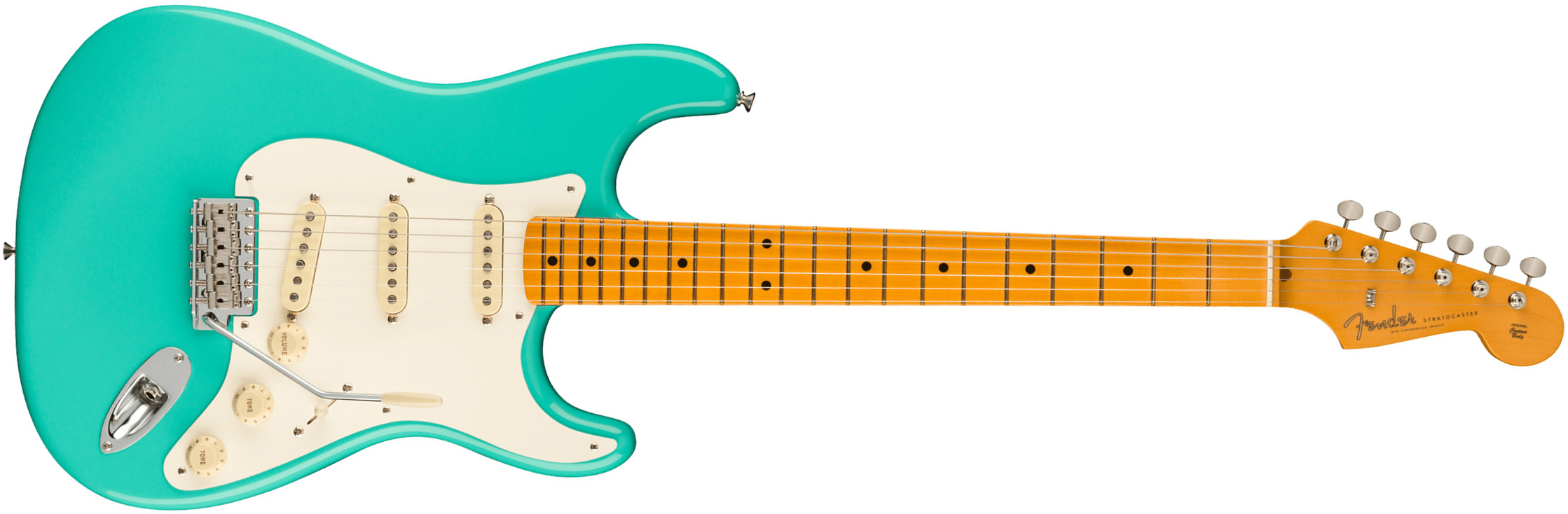 Fender Strat 1957 American Vintage Ii Usa 3s Trem Mn - Sea Foam Green - Elektrische gitaar in Str-vorm - Main picture