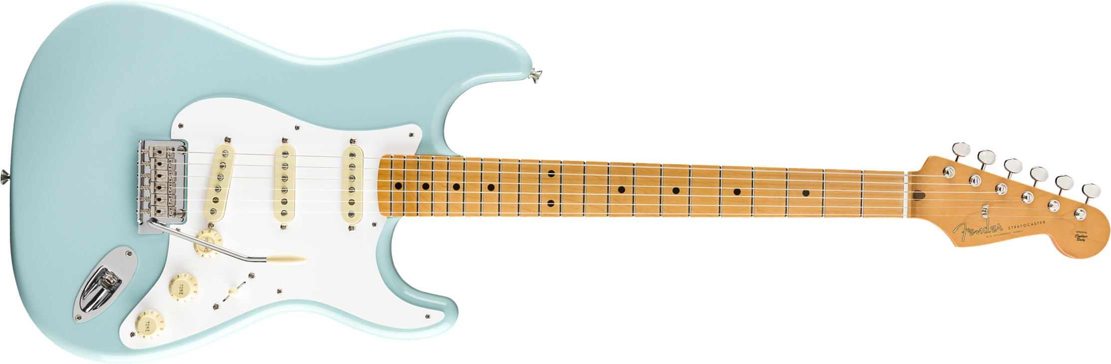 Fender Strat 50s Vintera Modified Mex Mn - Daphne Blue - Elektrische gitaar in Str-vorm - Main picture