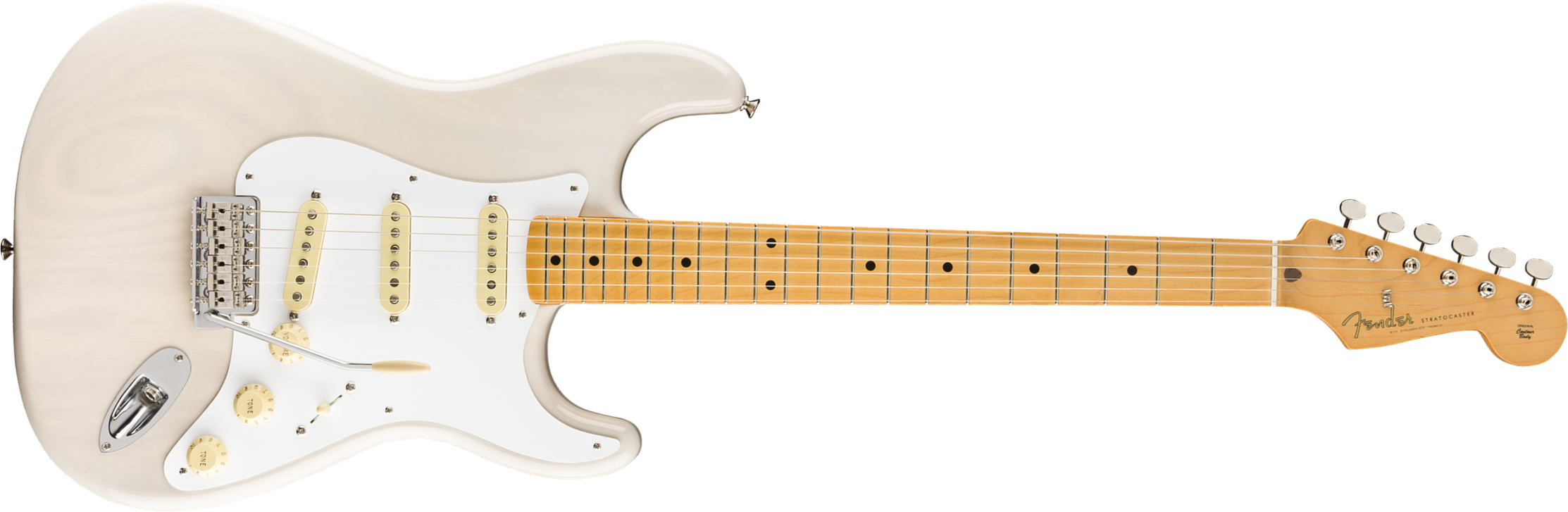 Fender Strat 50s Vintera Vintage Mex Mn - White Blonde - Elektrische gitaar in Str-vorm - Main picture