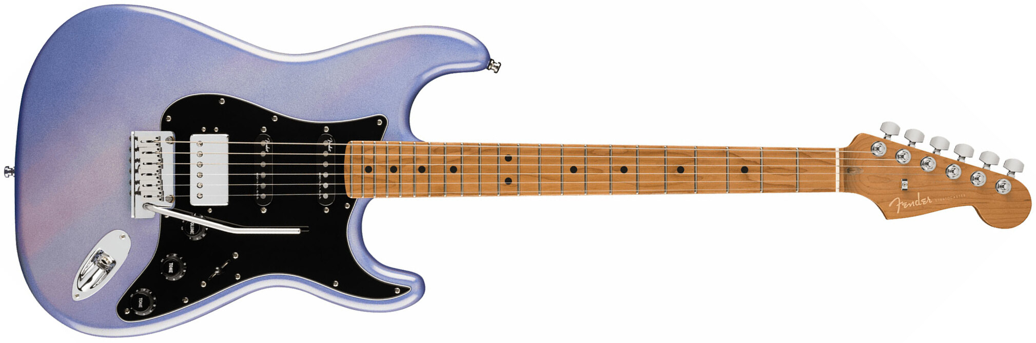 Fender Strat 70th Anniversary American Ultra Ltd Usa Hss Trem Mn - Amethyst - Elektrische gitaar in Str-vorm - Main picture
