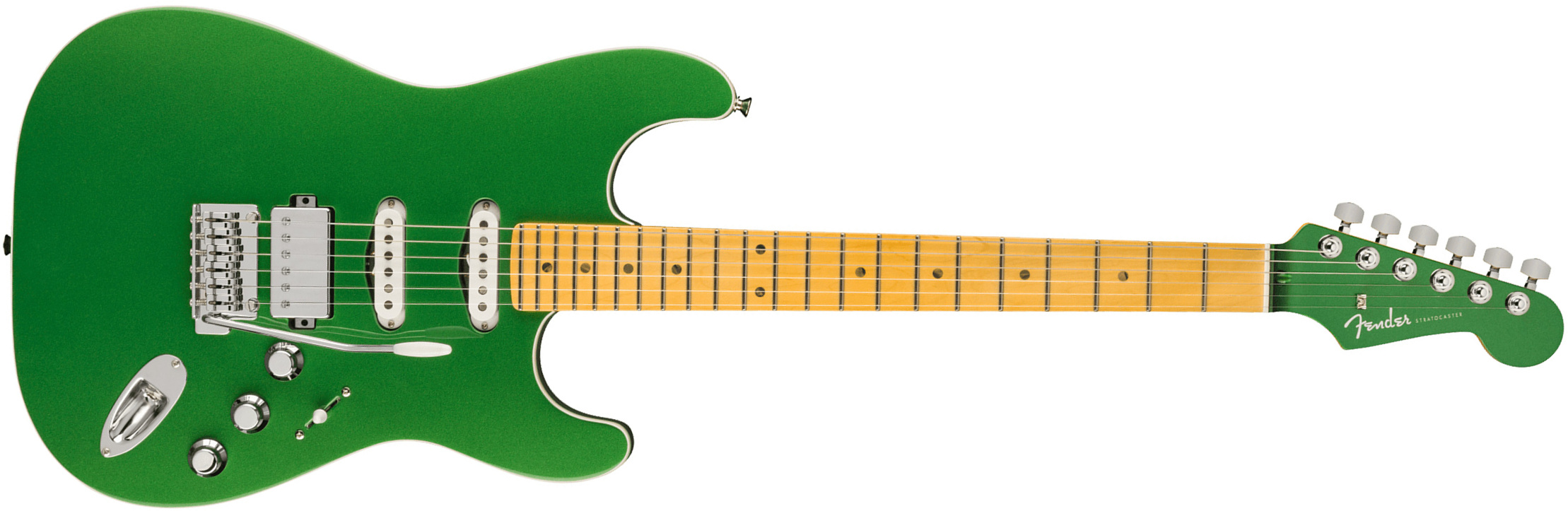 Fender Strat Aerodyne Special Jap Trem Hss Mn - Speed Green Metallic - Elektrische gitaar in Str-vorm - Main picture