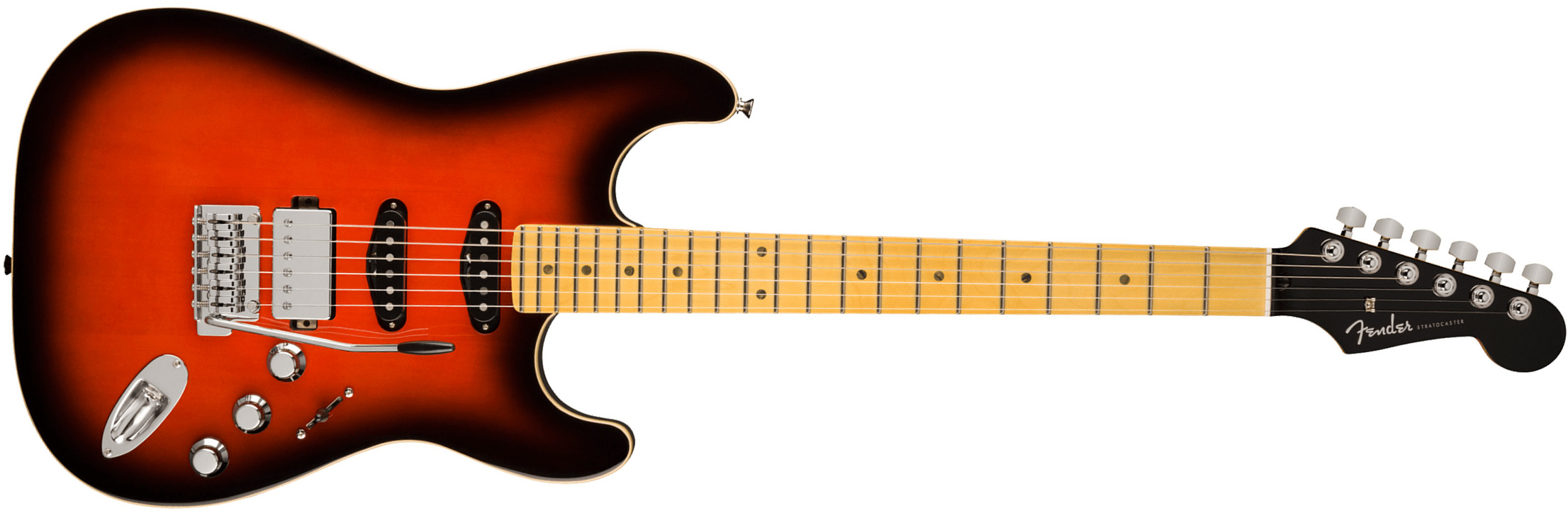 Fender Strat Aerodyne Special Jap Trem Hss Mn - Hot Rod Burst - Elektrische gitaar in Str-vorm - Main picture