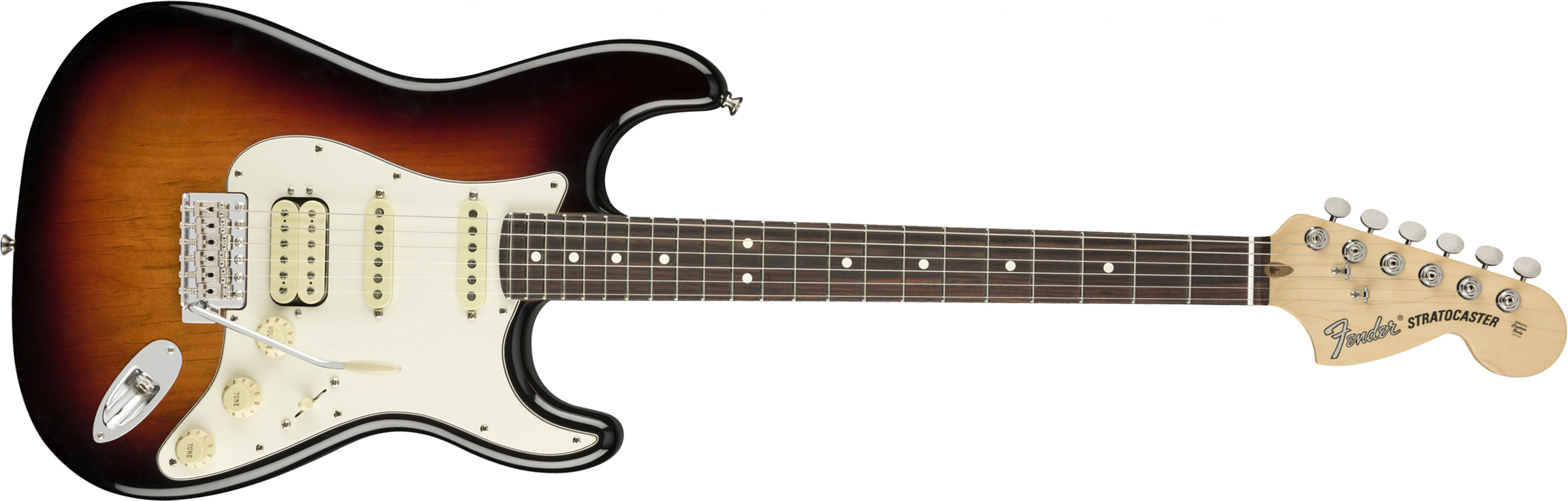 Fender Strat American Performer Usa Hss Rw - 3 Color Sunburst - Elektrische gitaar in Str-vorm - Main picture