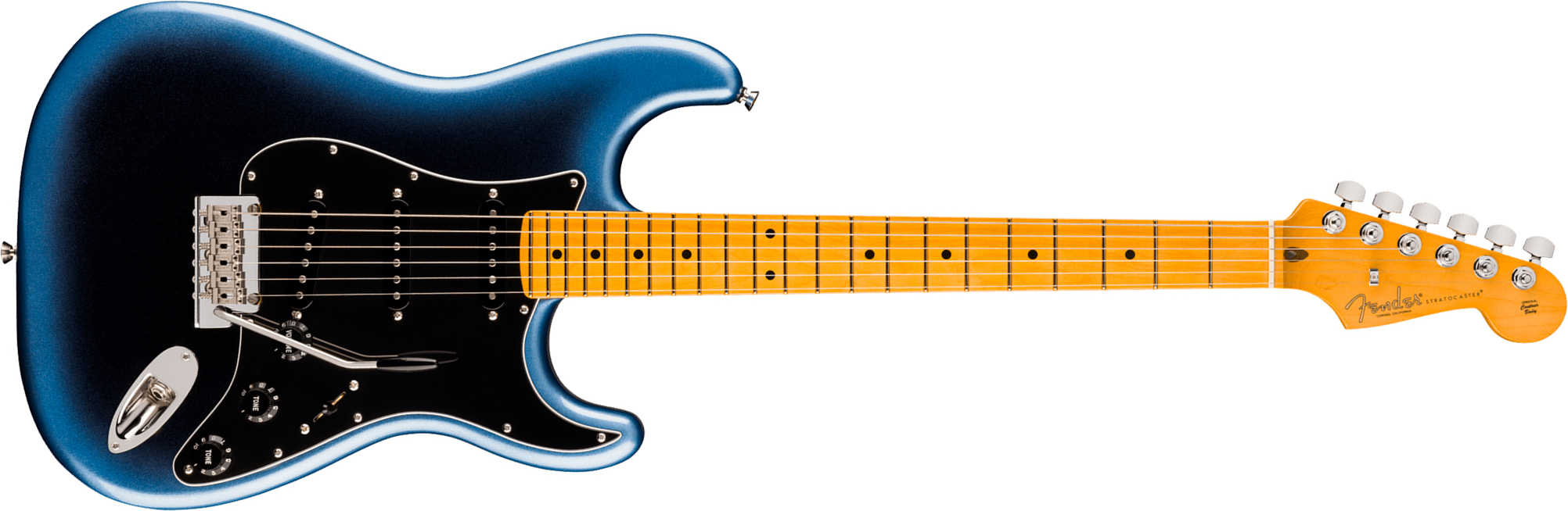 Fender Strat American Pro. Usa  3s Trem Mn - Dark Night - Elektrische gitaar in Strat vorm - Main picture