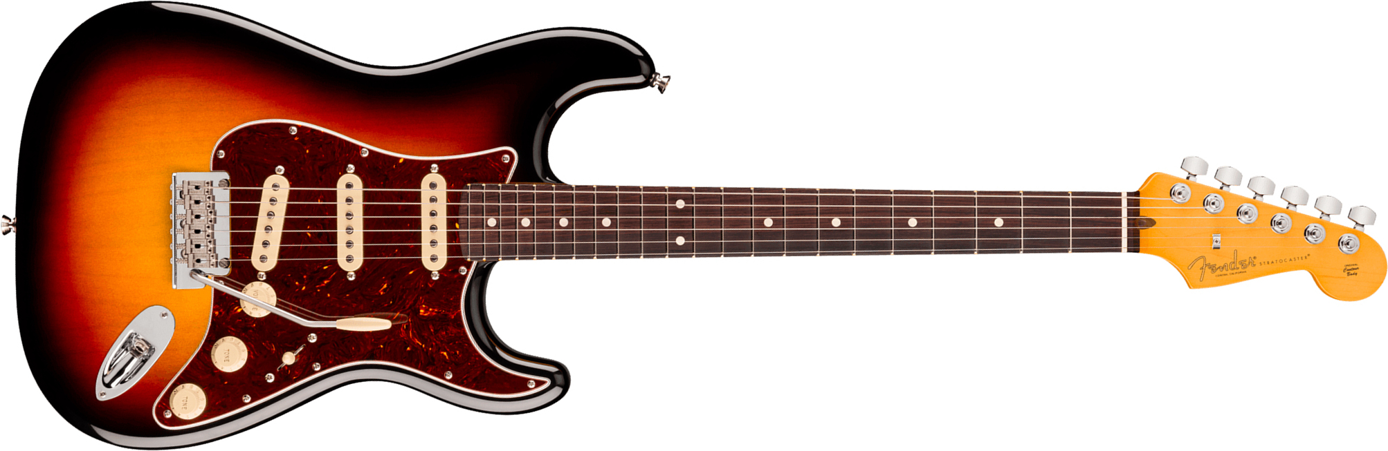 Fender Strat American Pro. Usa  3s Trem Rw - 3-color Sunburst - Elektrische gitaar in Strat vorm - Main picture
