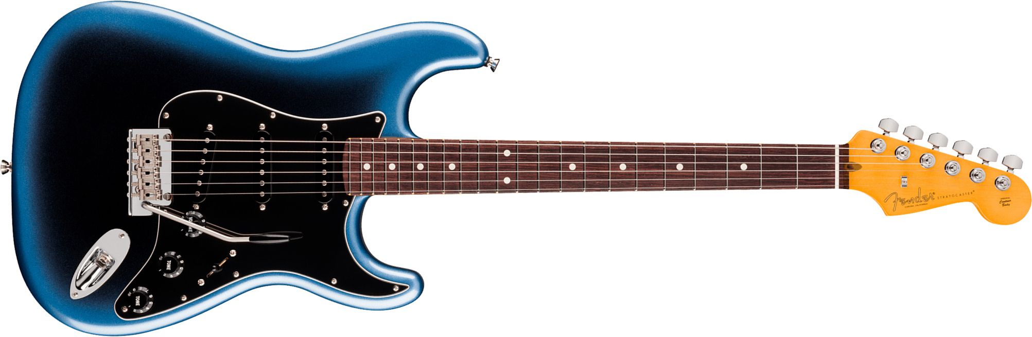 Fender Strat American Pro. Usa  3s Trem Rw - Dark Night - Elektrische gitaar in Strat vorm - Main picture