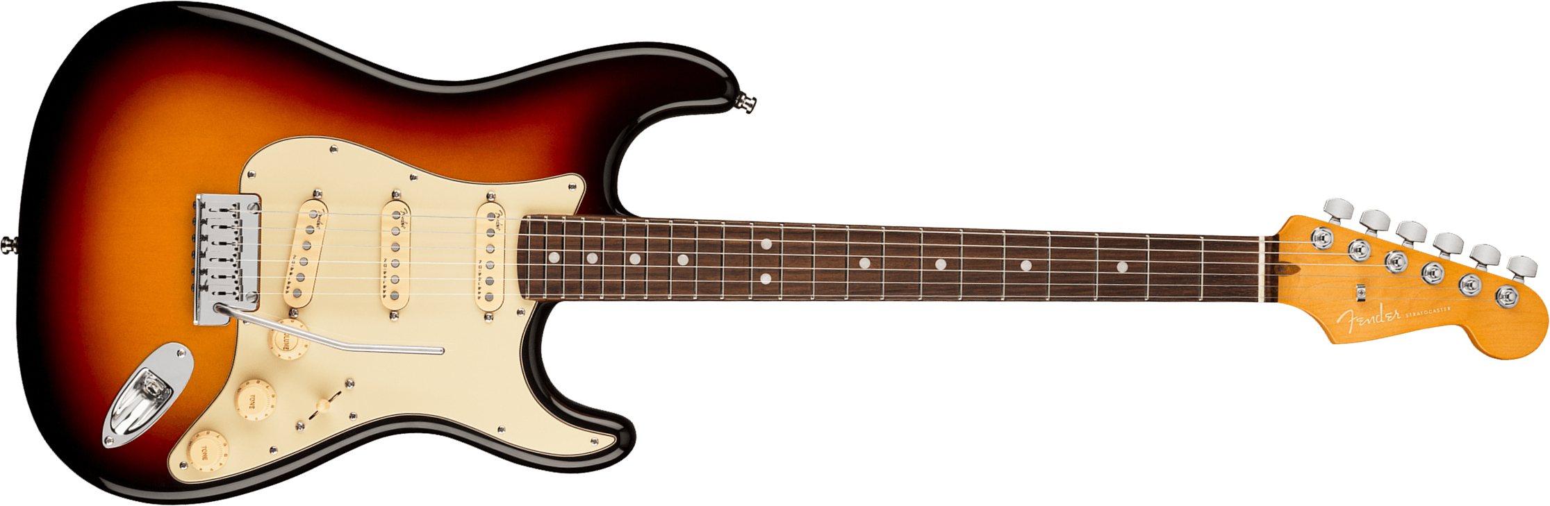Fender Strat American Ultra 2019 Usa Rw - Ultraburst - Elektrische gitaar in Str-vorm - Main picture