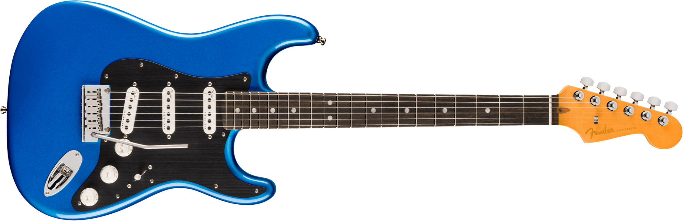 Fender Strat American Ultra Ii Usa 3s Trem Eb - Noble Blue - Elektrische gitaar in Str-vorm - Main picture