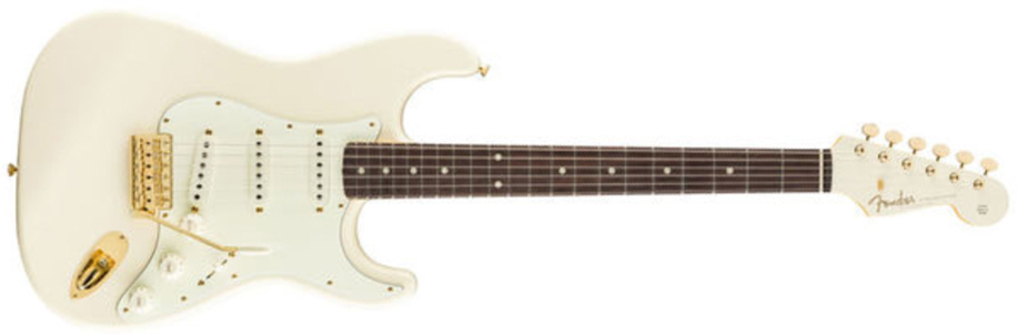 Fender Strat Daybreak Ltd 2019 Japon Gh Rw - Olympic White - Elektrische gitaar in Str-vorm - Main picture