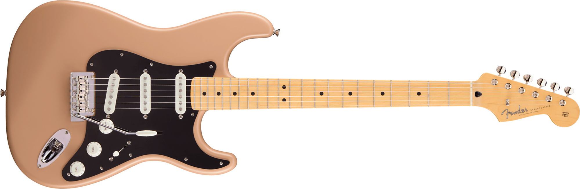 Fender Strat Hybrid Ii Mij Ltd Jap 3s Trem Mn - Sahara Taupe - Elektrische gitaar in Strat vorm - Main picture