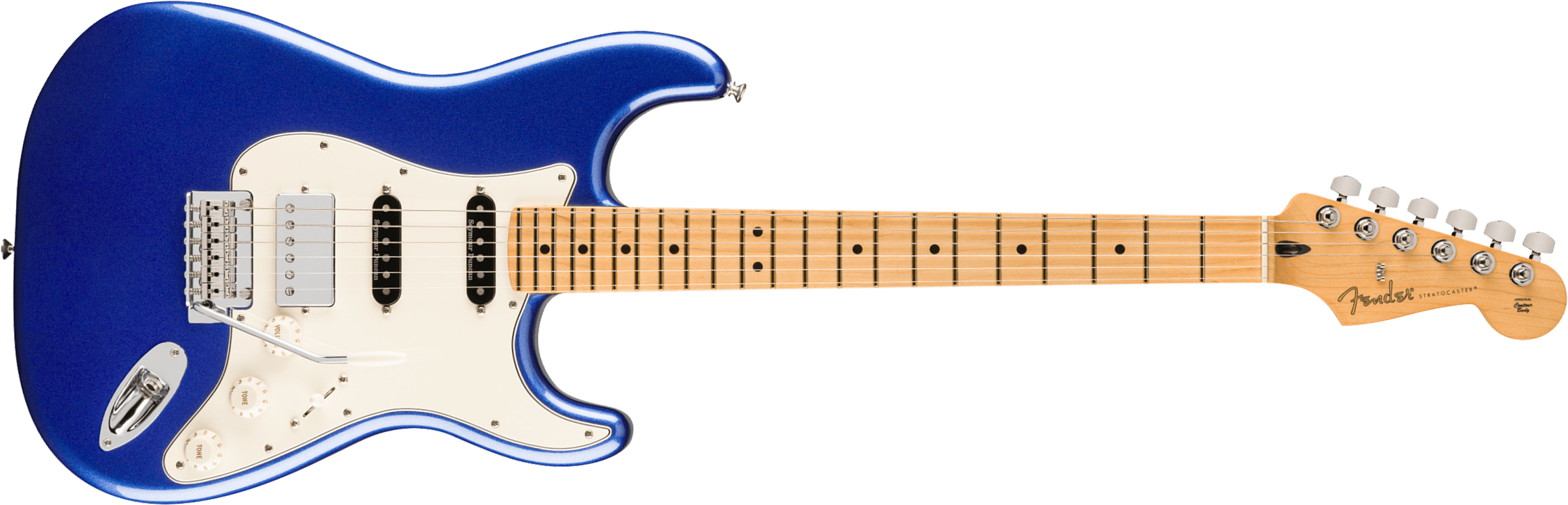 Fender Strat Player Hss Mex Ltd Seymour Duncan Trem Mn - Daytona Blue - Elektrische gitaar in Str-vorm - Main picture