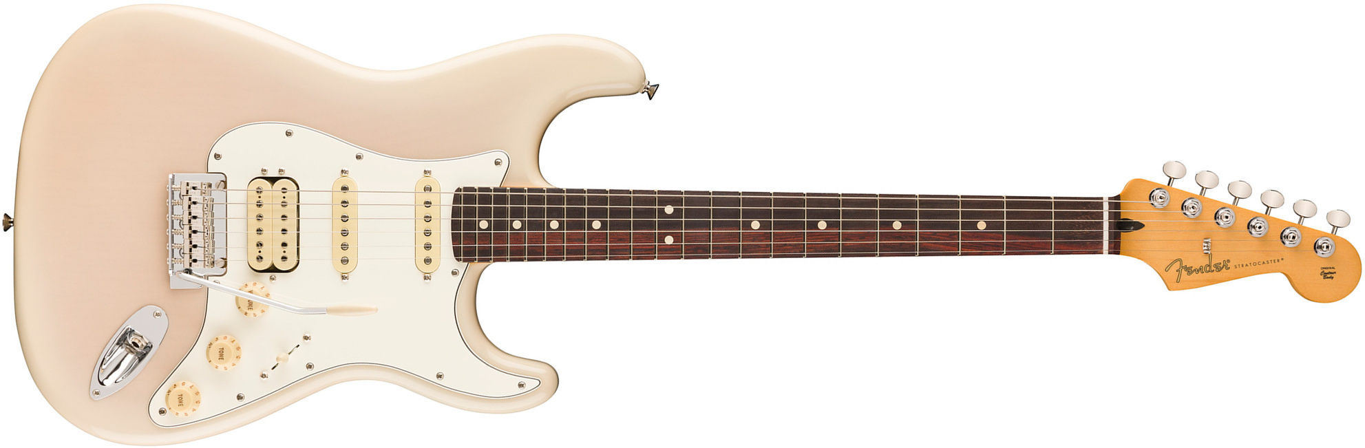 Fender Strat Player Ii Hss Mex Frene Trem Rw - White Blonde - Elektrische gitaar in Str-vorm - Main picture