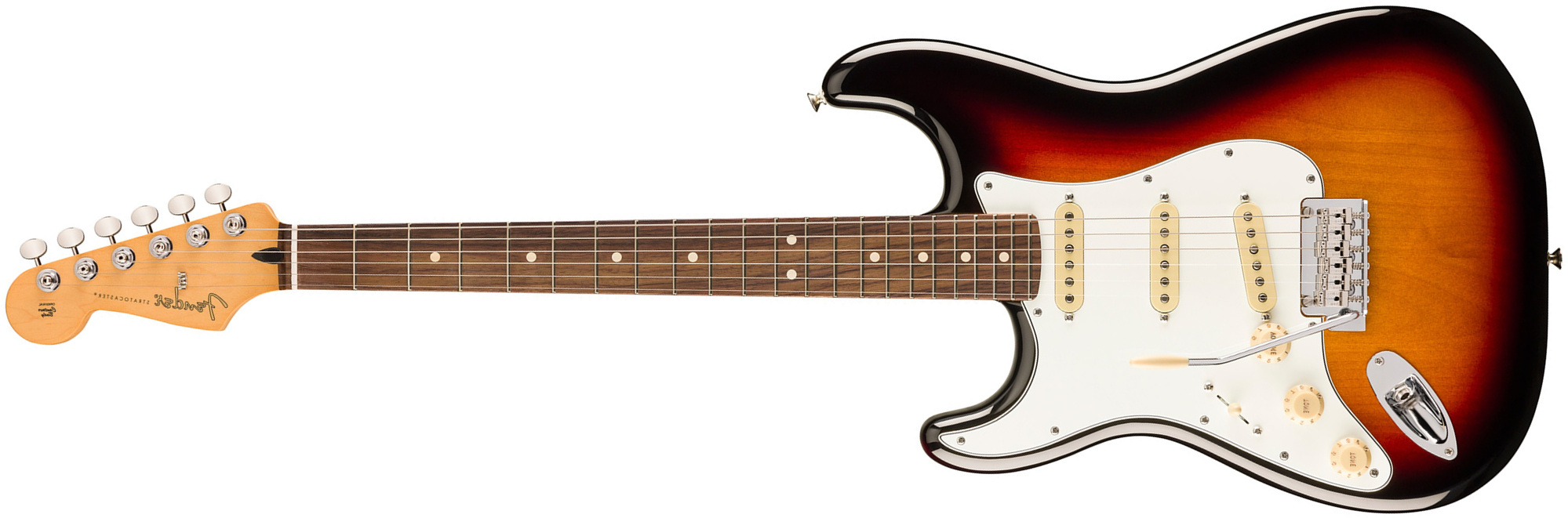 Fender Strat Player Ii Lh Mex Gaucher 3s Trem Rw - 3-color Sunburst - Elektrische gitaar in Str-vorm - Main picture