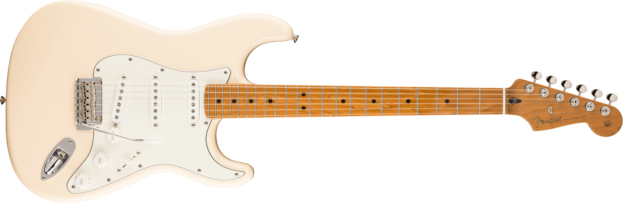Fender Strat Player Ii Ltd Mex 3s Custom Shop Trem Mn - Olympic White - Elektrische gitaar in Strat vorm - Main picture