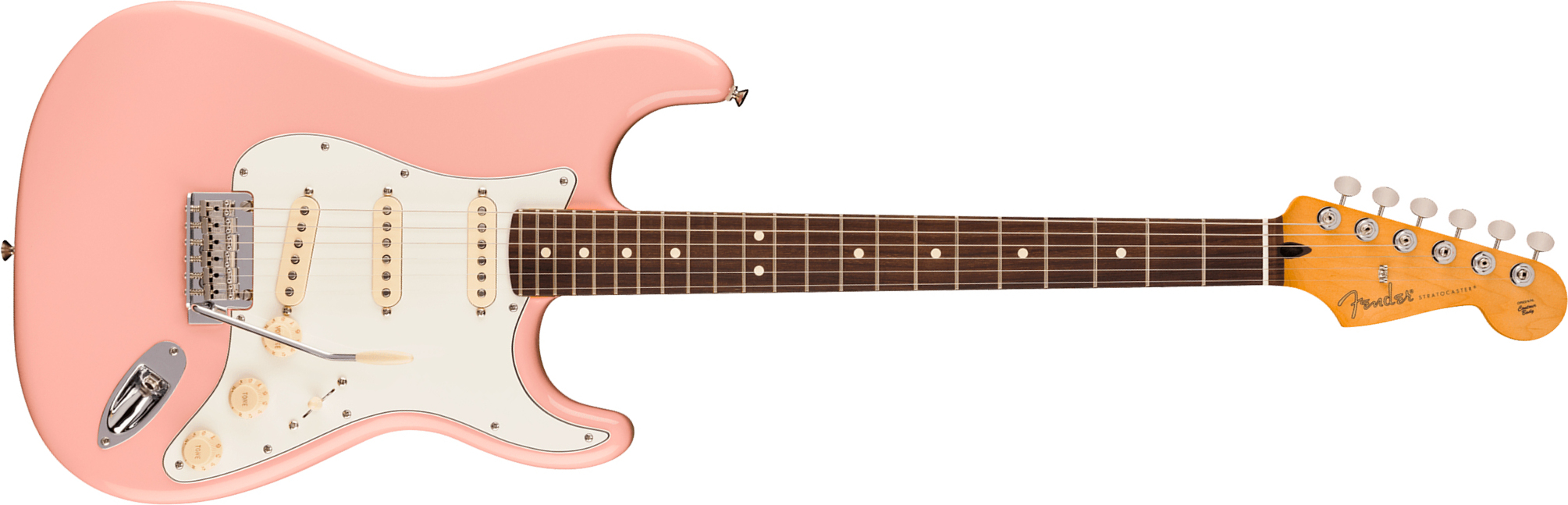 Fender Strat Player Ii Mex Ltd 3s Trem Rw - Shell Pink - Elektrische gitaar in Strat vorm - Main picture